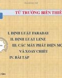 Bài giảng Vật lý 2 - Chương 4: Từ trường biến thiên