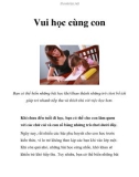 Vui học cùng con