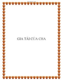 GIA TÀI CỦA CHA.