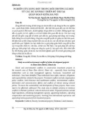 Nghiên cứu xung đột trong môi trường xã hội từ các dự án phát triển đô thị tại quận Hoàn Kiếm, Hà Nội