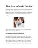 Lí do chàng quên ngày Valentine