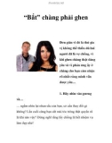 'Bắt' chàng phải ghen