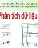 Bài giảng Ứng dụng GIS và viễn thám trong cảnh quan: Chương 5 - ThS. Nguyễn Duy Liêm