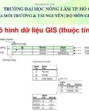 Bài giảng Ứng dụng GIS và viễn thám trong cảnh quan: Chương 4 - ThS. Nguyễn Duy Liêm