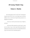 40 Gương Thành Công - Glenn L. Martin