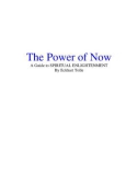 The Power of Now: A Guide to Spiritual Enlightenment