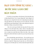 DẠY CON TÍNH TỰ GIÁC : BƯỚC ĐẦU LÀM CHỦ BẢN THÂN