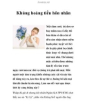 Khủng hoảng tiền hôn nhân