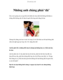 Những anh chàng phải ‘đá'