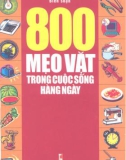 800 mẹo vặt trong cuộc sống hằng ngày part 1