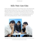 Kiến Thức Làm Giàu