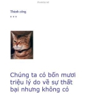 Các bí quyết thành công