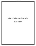 TÂM LÝ TẦM THƯỜNG HÓA BẢN THÂN