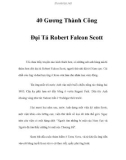 40 Gương Thành Công - Đại Tá Robert Falcon Scott