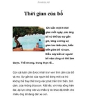 Thời gian của bố