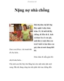 Nặng nợ nhà chồng