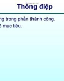 Định rõ mục tiêu