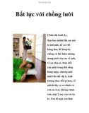 Bất lực với chồng lười