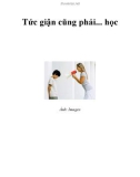 Tức giận cũng phải... học