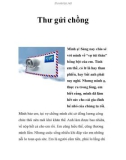 Thư gửi chồng