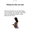 Những bà bầu oái oăm