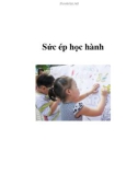 Sức ép học hành