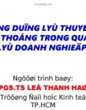 Ứng dụng lý thuyết hệ thống trong quản lý doanh nghiệp