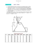 Cơ Sở Kỹ Thuật Thủy Lợi - Bài tập THUỶ TĨNH