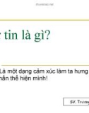 Tự tin là gì