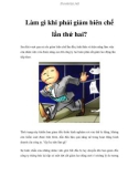 Làm gì khi phải giảm biên chế lần thứ hai?