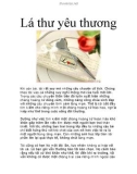 Lá thư yêu thương