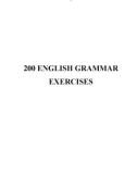 200 English grammar exercises