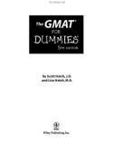 Wiley publishing inc GMT for dummies Episode 1 part 1