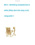 Bài 2 - dentifying competencies & skills -phần 5