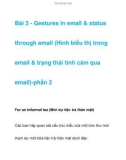 Bài 3 - Gestures in email & status through email -phần 5