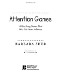 Attention Games 101 Fun, Easy Games That Help Kids Learn to Focus