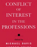 Conflict of Interest in the Professions