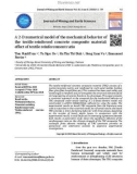 A 2-D numerical model of the mechanical behavior of the textile-reinforced concrete composite material: effect of textile reinforcement ratio