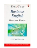 Sách Test your business English-General usage