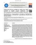 Studying the biochar modified by AgNO3 from coffee grounds to handle organic pollutants and microorganism in the seafood-processing wastewater