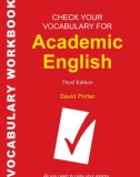 Check Your Vocabulary for Academic English