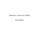 Tài liệu Essential english idoms