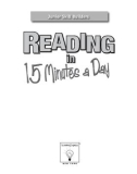 Reading in 15 minutes a day