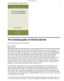 The Autobiography of Charles Darwin