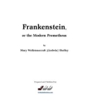 Tài liệu Frankenstein