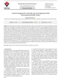 A numerical approach to verify the reservoir temperature of the Afyon geothermal fields, Turkey