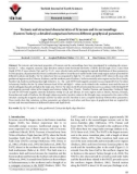 Tectonic and structural characteristics of Erzurum and its surroundings (Eastern Turkey): a detailed comparison between different geophysical parameters