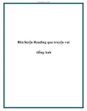 Rèn luyện Reading qua truyện vui tiếng Anh.