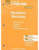 Holt Elements of Language - Vocabulary Workshop - First Course