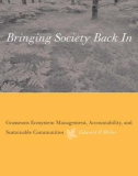 Ebook Bringing society back in: Grassroots ecosystem management, accountability, and sustainable communities